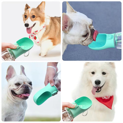 Travel-Friendly Dog Water Bottle - Leakproof Design for Small & Large Dogs, Cats & Outdoor Adventures