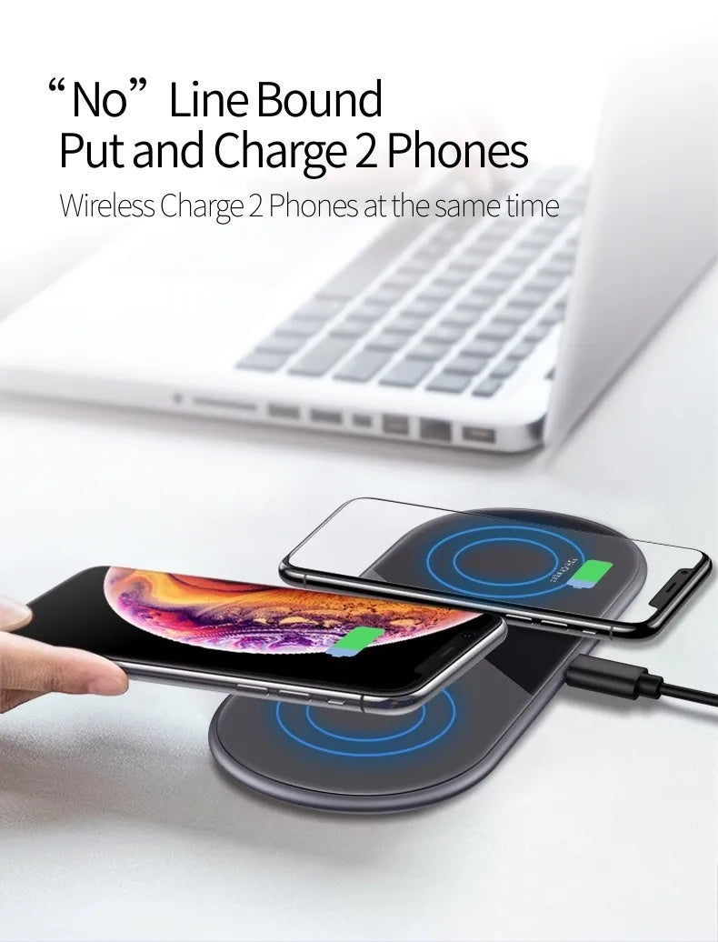 Metal wireless charger