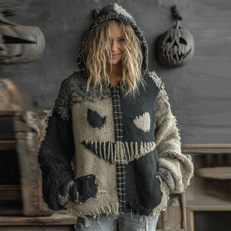 European And American Style Halloween Knitted Sweater