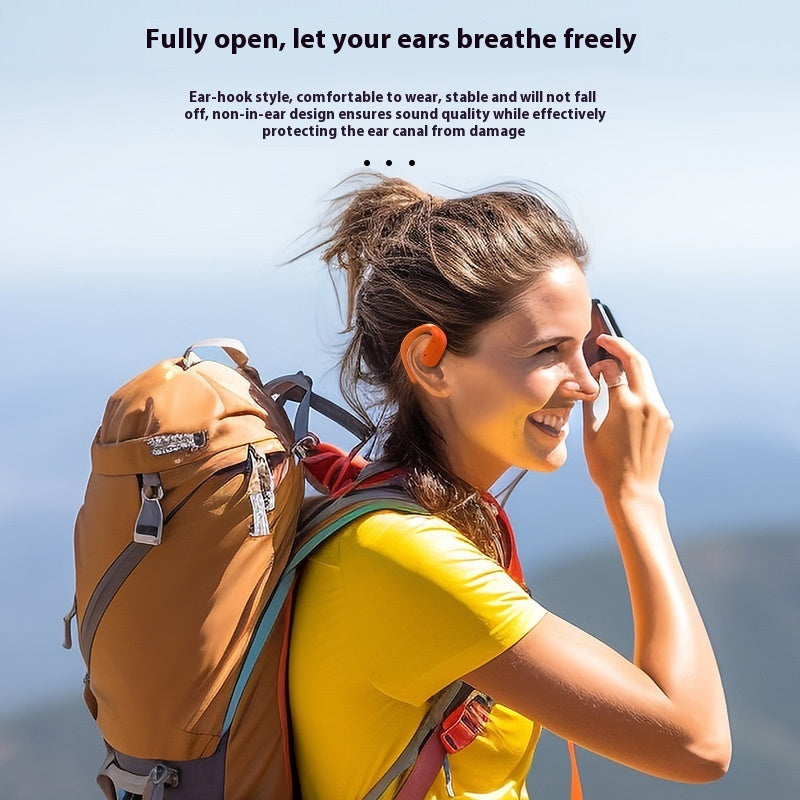 Bluetooth Headset Wireless Ear Hook Non In-ear Long Battery Life