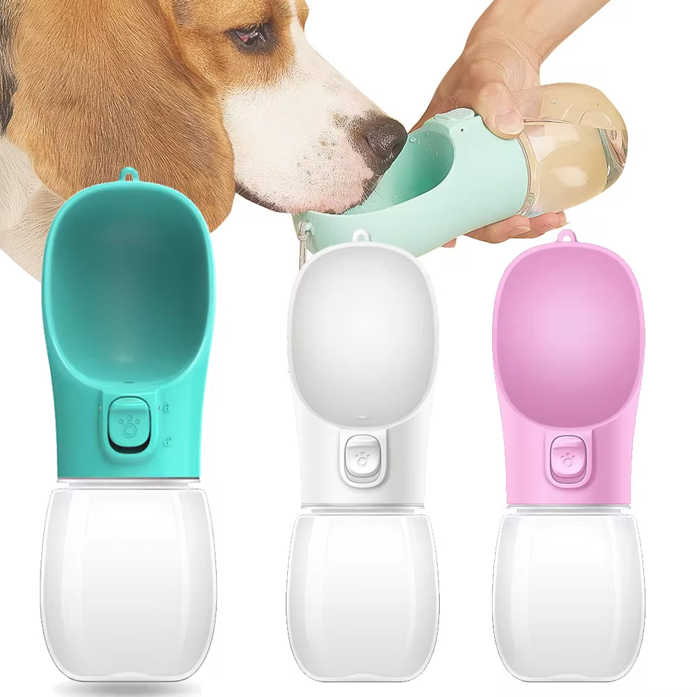 Travel-Friendly Dog Water Bottle - Leakproof Design for Small & Large Dogs, Cats & Outdoor Adventures