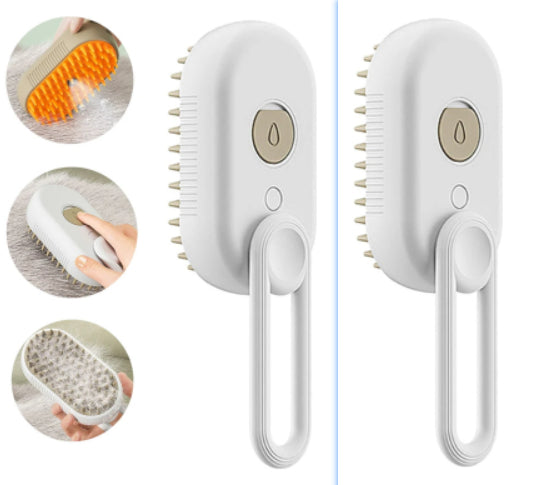 3-in-1 Pet Steam Brush for Cats & Dogs | Zyorabrands